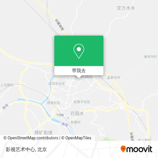 影视艺术中心地图