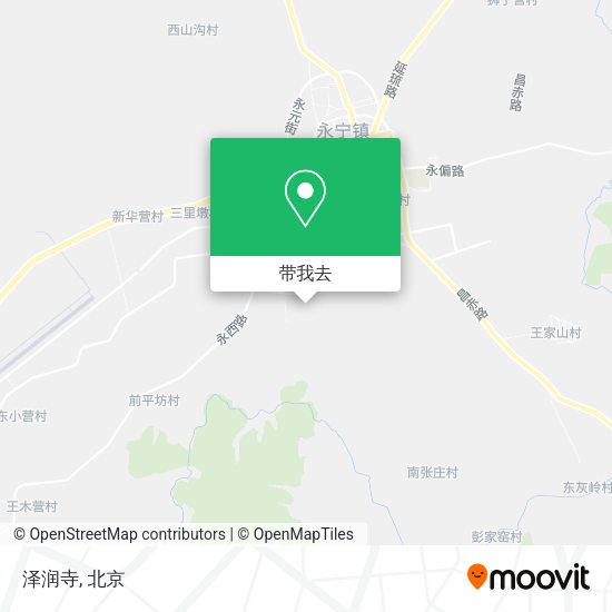 泽润寺地图