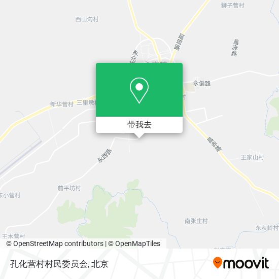 孔化营村村民委员会地图