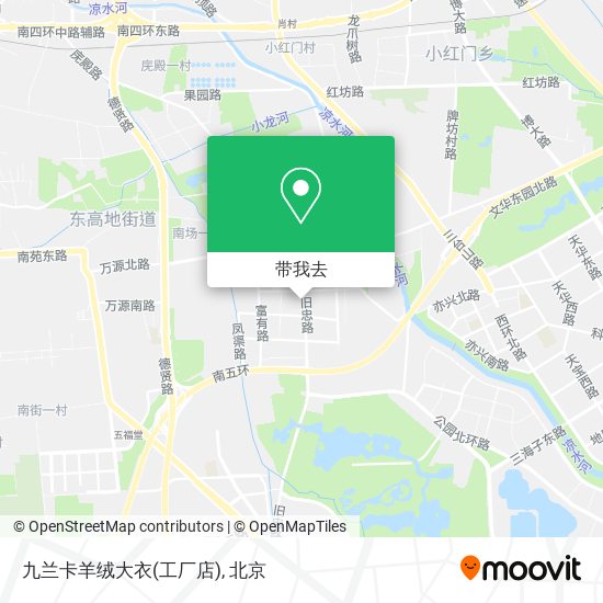 九兰卡羊绒大衣(工厂店)地图