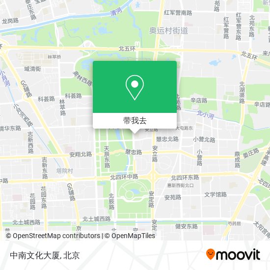 中南文化大厦地图