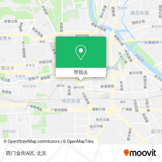 西门金街A区地图