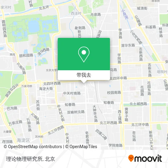 理论物理研究所地图
