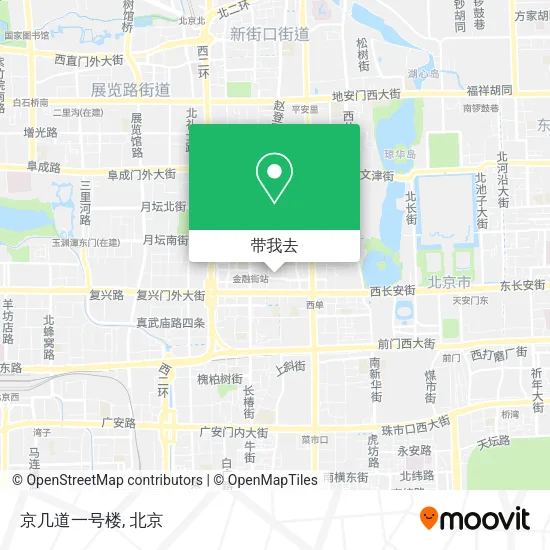 京几道一号楼地图