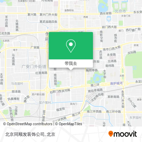 北京同顺发装饰公司地图