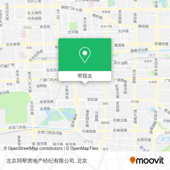 北京同帮房地产经纪有限公司地图