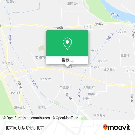 北京同顺康诊所地图