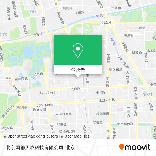 北京国都天成科技有限公司地图