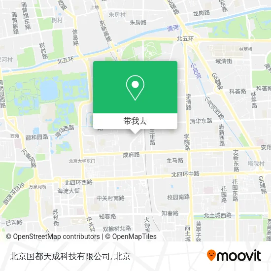 北京国都天成科技有限公司地图