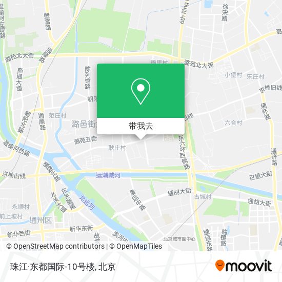 珠江·东都国际-10号楼地图