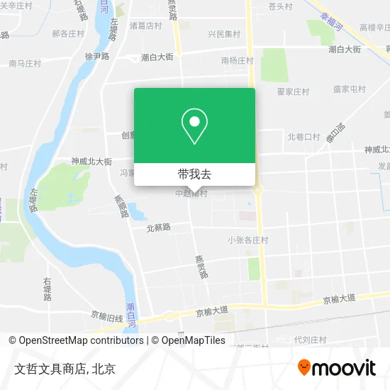 文哲文具商店地图