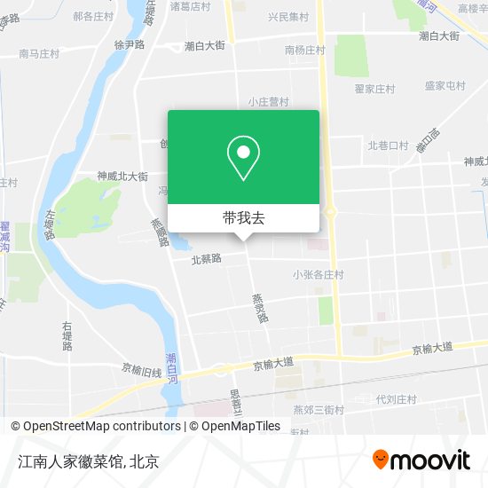 江南人家徽菜馆地图