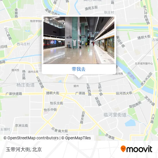 玉带河大街地图