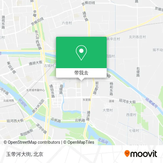 玉带河大街地图