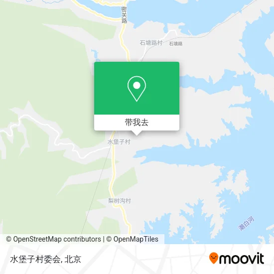 水堡子村委会地图