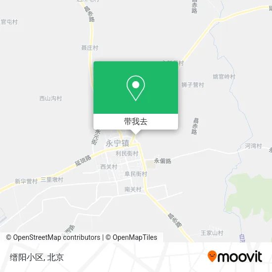 缙阳小区地图