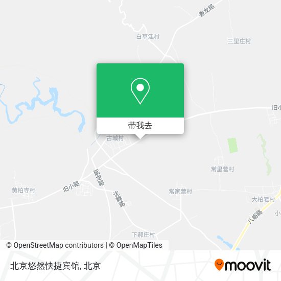 北京悠然快捷宾馆地图