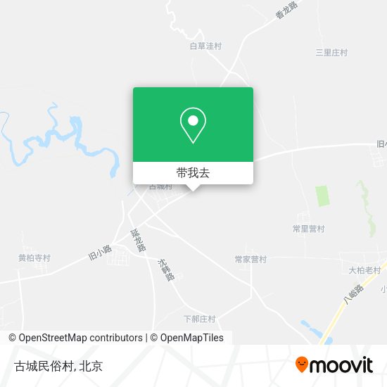 古城民俗村地图