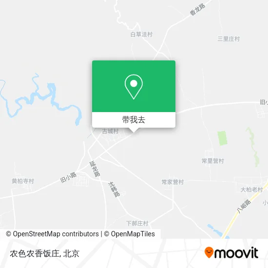 农色农香饭庄地图