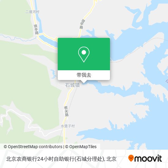 北京农商银行24小时自助银行(石城分理处)地图