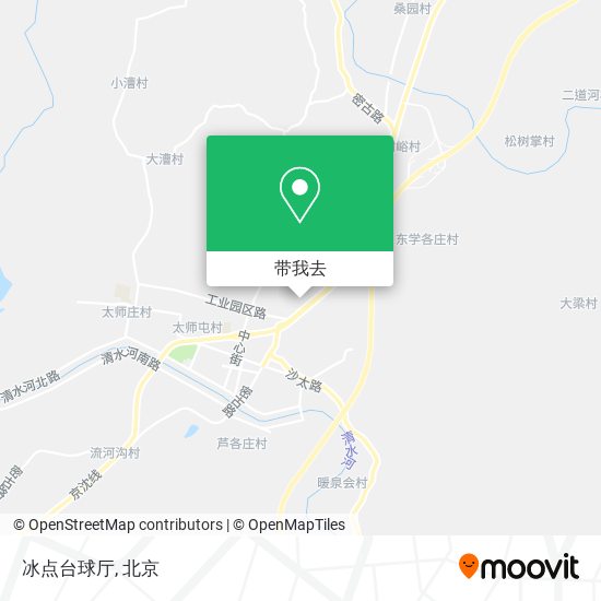 冰点台球厅地图