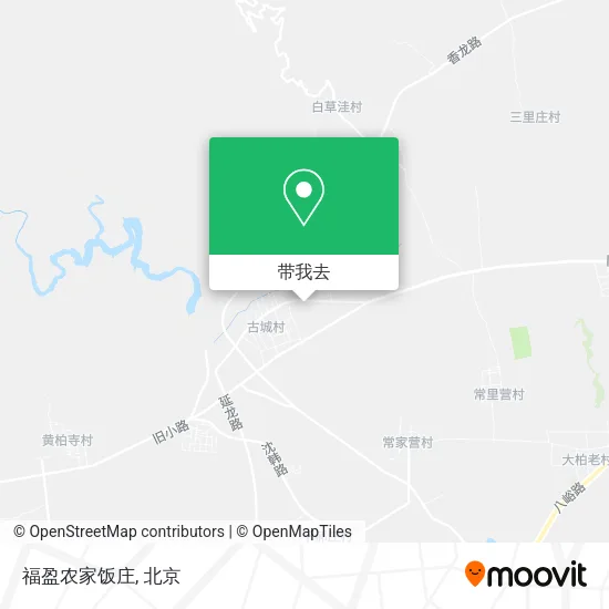 福盈农家饭庄地图