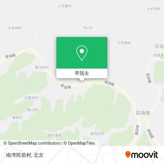 南湾民俗村地图