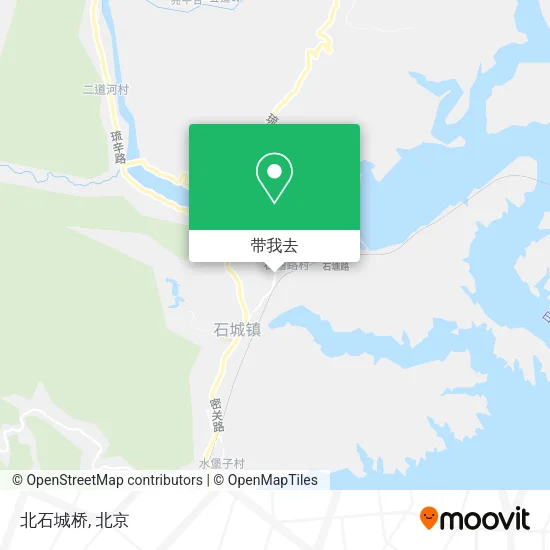 北石城桥地图