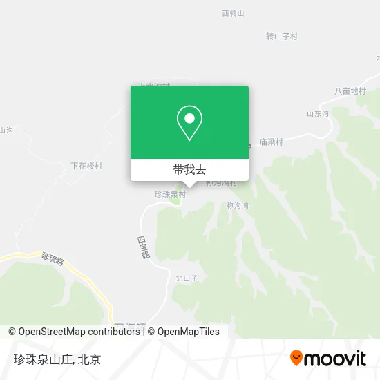 珍珠泉山庄地图