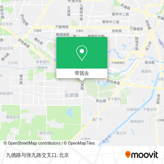 九德路与张九路交叉口地图