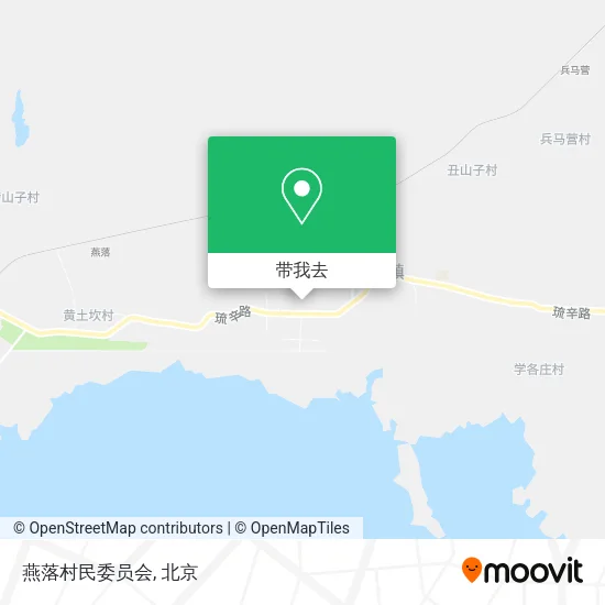 燕落村民委员会地图