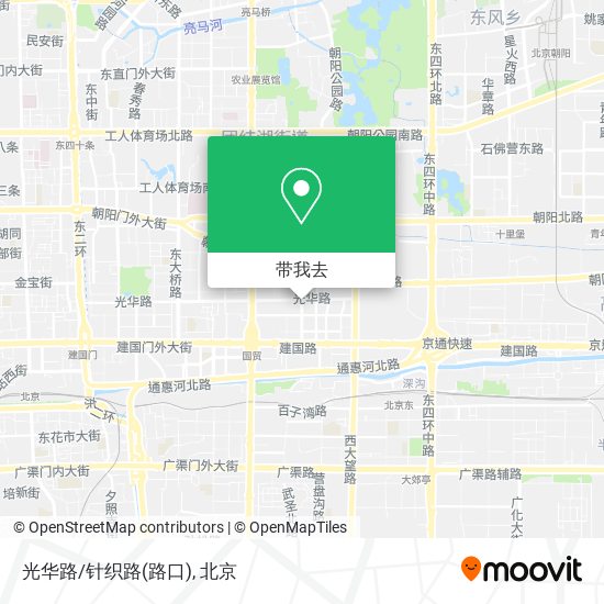 光华路/针织路(路口)地图