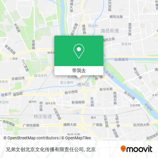 兄弟文创北京文化传播有限责任公司地图