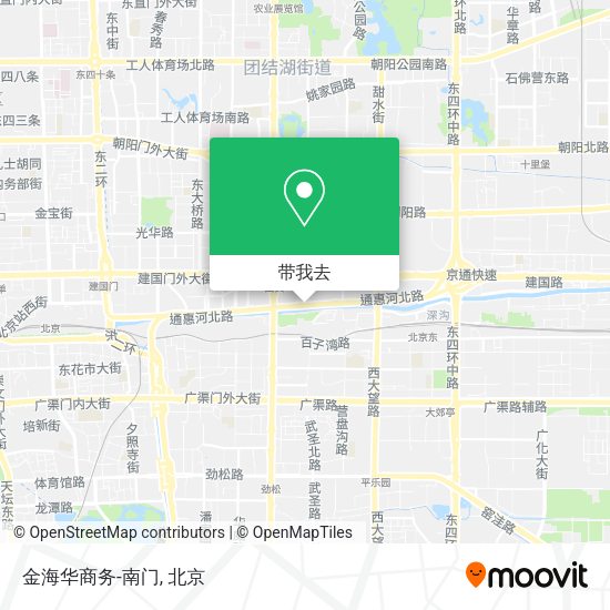 金海华商务-南门地图