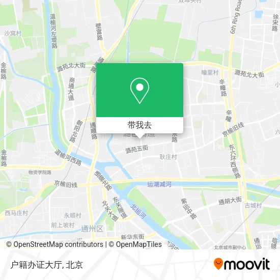 户籍办证大厅地图