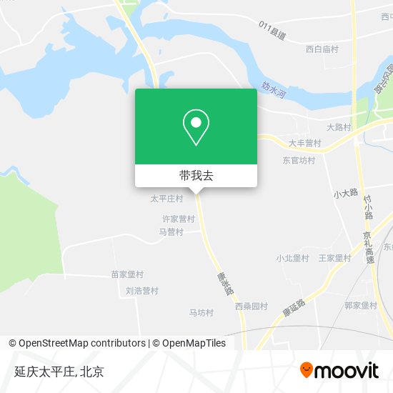 延庆太平庄地图