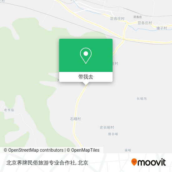 北京界牌民俗旅游专业合作社地图