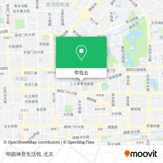 明园禅意生活馆地图