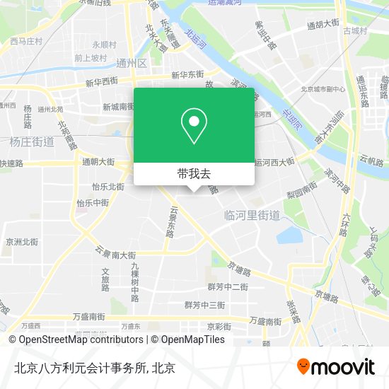 北京八方利元会计事务所地图