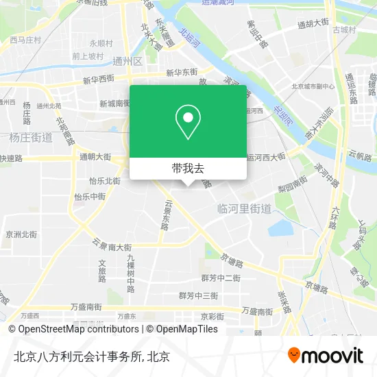 北京八方利元会计事务所地图