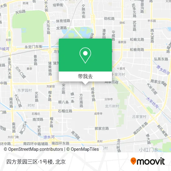四方景园三区-1号楼地图