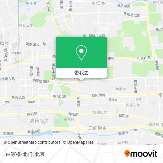 白家楼-北门地图