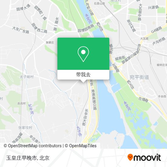 玉皇庄早晚市地图