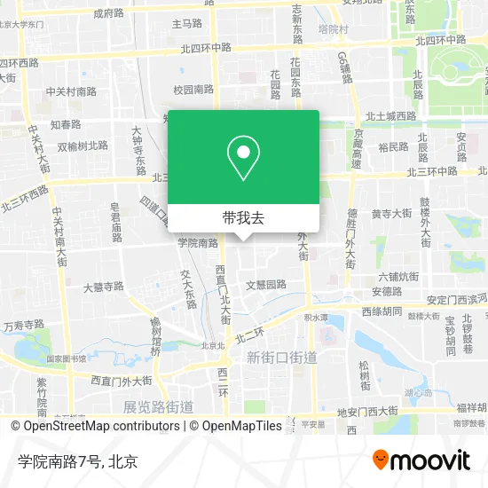 学院南路7号地图