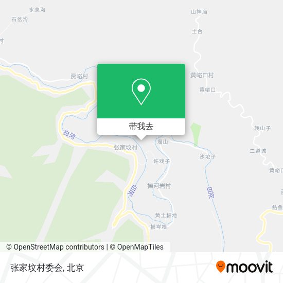张家坟村委会地图