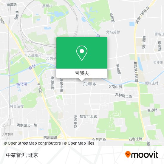 中茶普洱地图