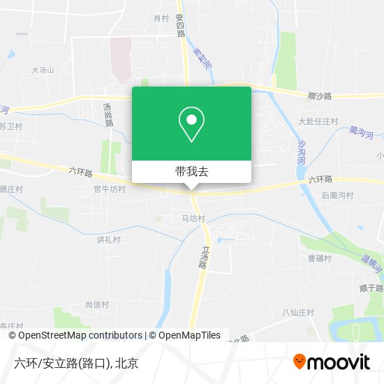 六环/安立路(路口)地图