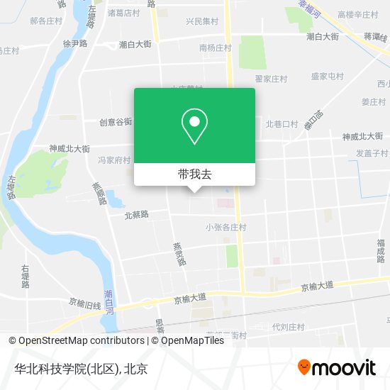 华北科技学院(北区)地图