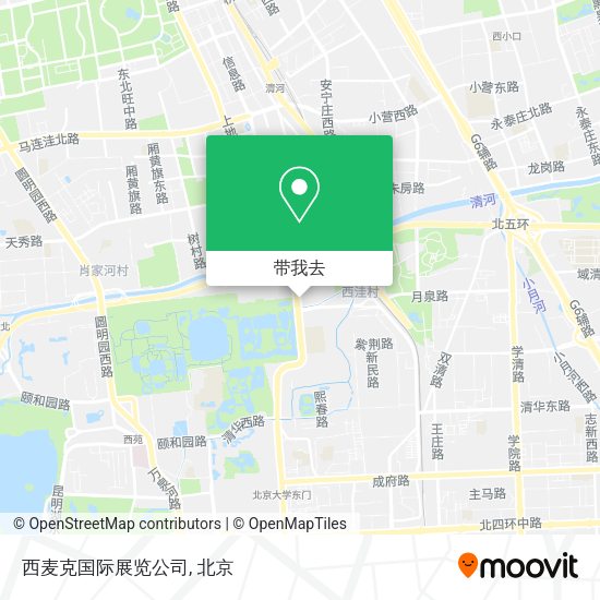 西麦克国际展览公司地图