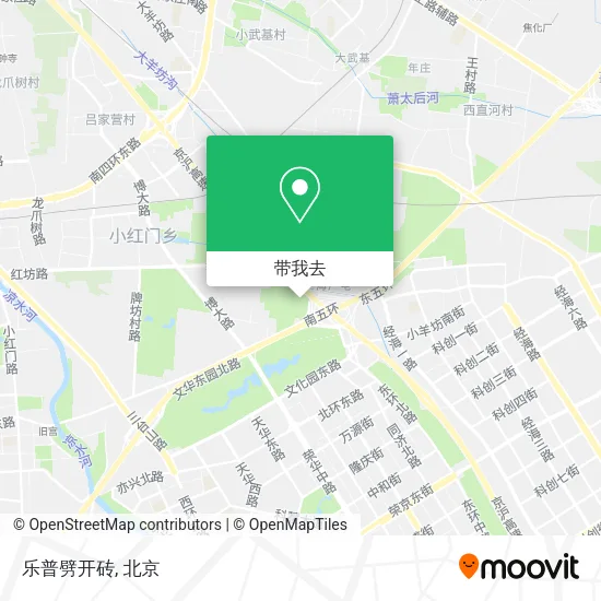 乐普劈开砖地图